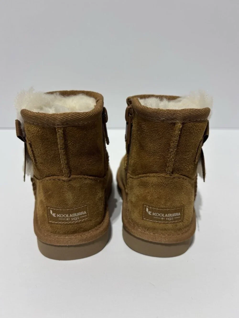 Koolaburra Toddlers’ Victoria Mini Chestnut Boots, Girls’ Size 6 M
